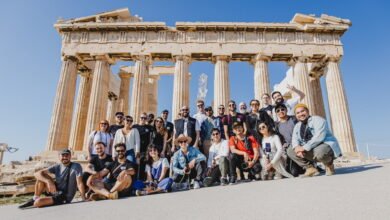 Visiting the Parthenon