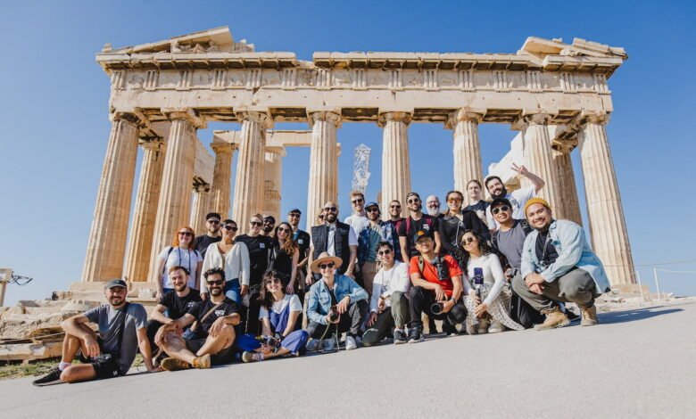 Visiting the Parthenon