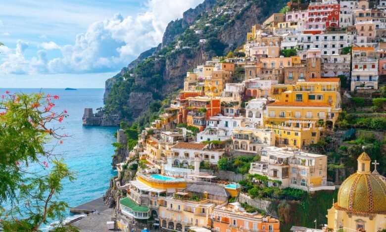 Amalfi Coast In Italy